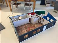 Model of an interior design project
