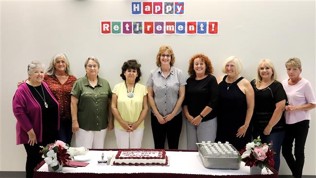 Retirees 2023 - thank you for your service to Central Square School District and its students 