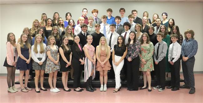  NHS inductees fall 2023