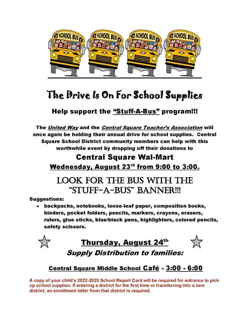 Stuff-A-Bus flyer